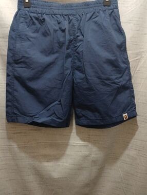 A Bathing Ape (BAPE) Navy Swim Shorts Sz S